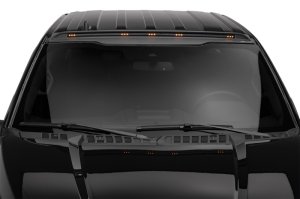 Ford F-250 Super Duty Marker Light - Husky Liners - AeroCab PRO with continuous LED - Black - `17-`24